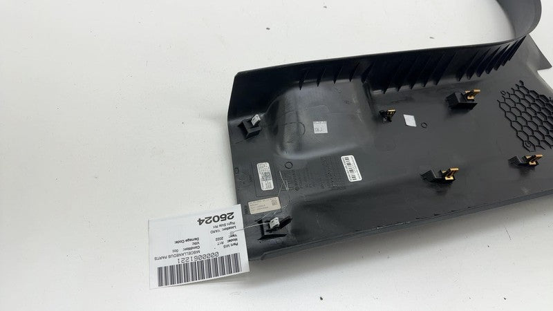 PT00001372 ⭕ 22-24 Rivian R1T Passenger B-Pillar Lower Trim Cover Panel Right RH PT00001372