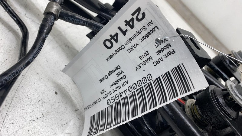 ⭕ 2017-2020 Maserati Levante Air Ride Compressor Suspension Pump Assem