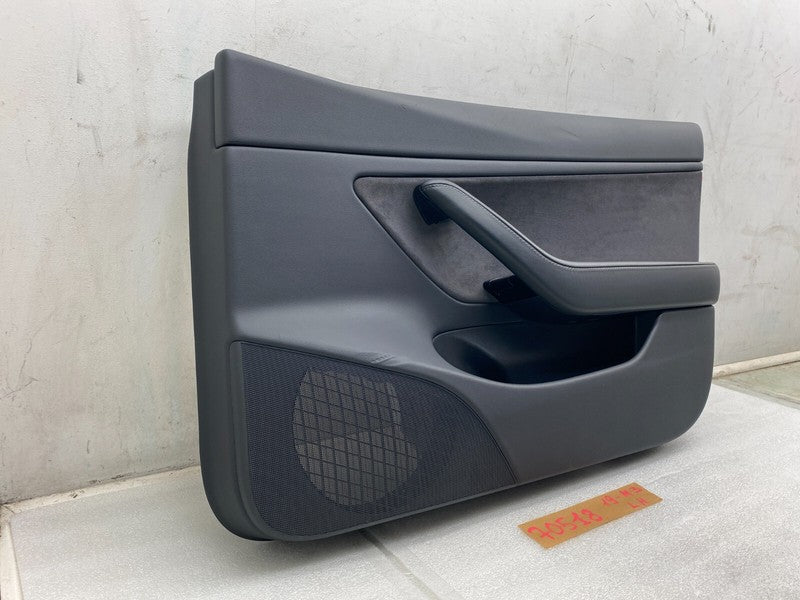 109041101J 2017-2020 Tesla Model 3 Front Passenger Side Interior Door Panel Trim Card Right