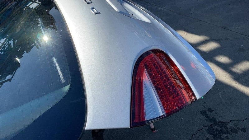 2011-2014 Porsche Cayenne S Rear Trunk Hatch Tailgate Liftgate Shell Silver LX7W