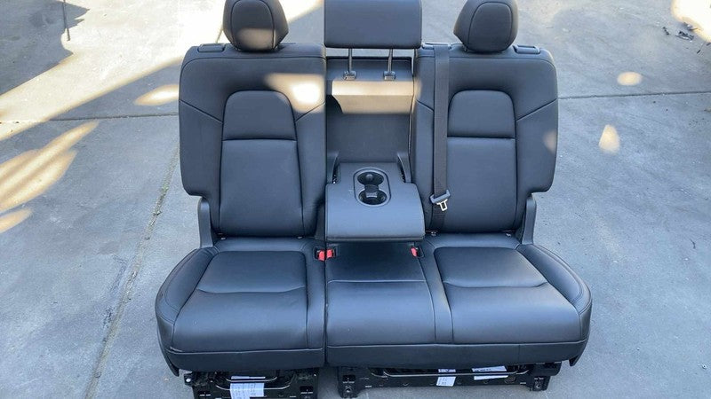 ⭕ 2020-2024 Tesla Model Y Rear 2nd Row Seat Upper & Lower Cushion Blac