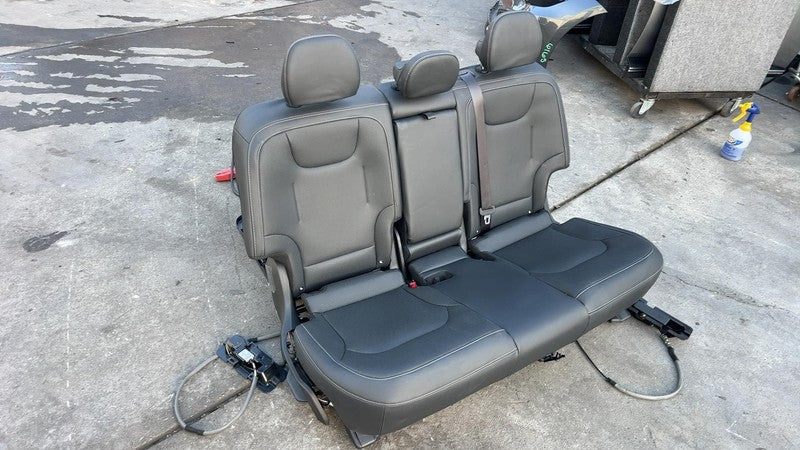 2022-2024 Kia EV6 Rear Left & Right 2nd Row Backseat Bench Seat Perforated Black