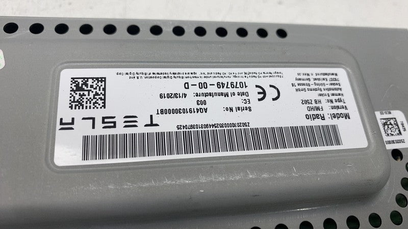 ⭕ 17-23 Model 3 M3 Harman Becker HBZ502 Radio FM/HD Receiver Module 10