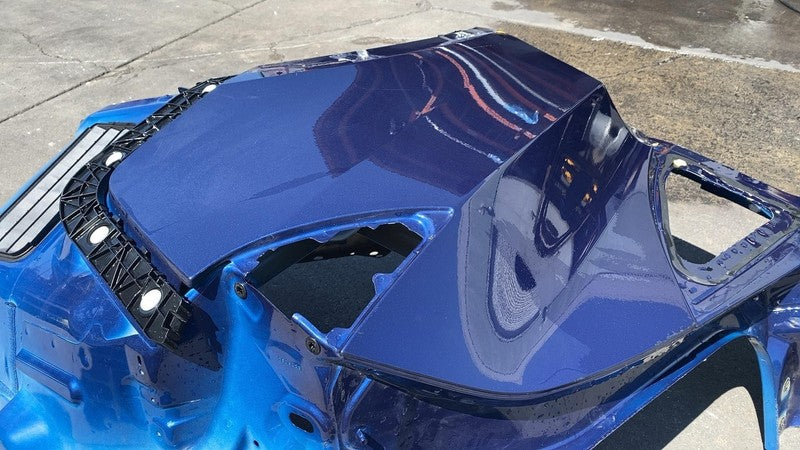 ⭕ 2020-2023 Tesla Model Y Rear Left Quarter Panel Structural Cutout LH Blue PPSB