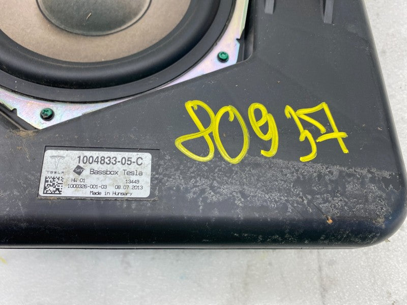 100483305C ⭕ 12-14 Tesla Model S Subwoofer Bass Audio Speaker Bassbox Woofer 1004833-05-C