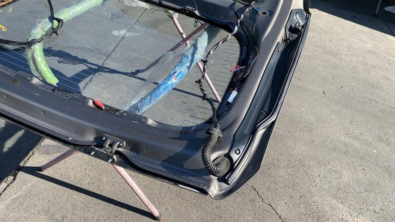 6005898-00-F ⭕ 12-15 Model S MS Liftgate Trunk Lid Tailgate Hatch Shell Brown - PPTI w/ Glass
