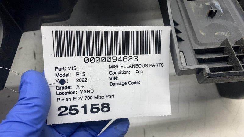 ⭕ 2022 Rivian EDV700 Amazon Van Driver Seat Pedestal Trim Left Assy PT