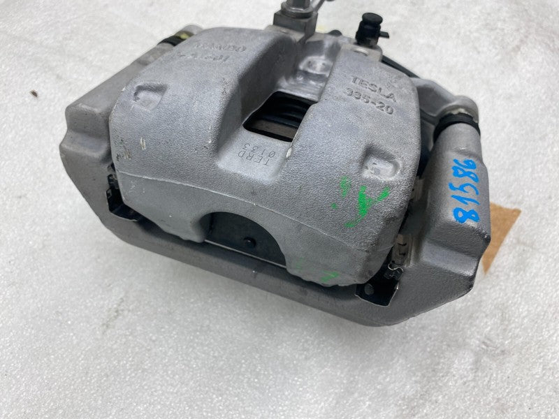 104462400H ⭕ 2017-2025 Tesla Model 3 Rear Right Caliper + Brake Hose Line BASE 1044624-00-H