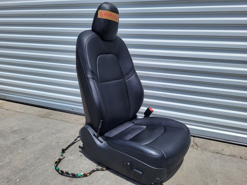 ⭕ 2017-2022 Tesla Model 3 Y Front Passenger Side 1st Row Seat Black Right Assy