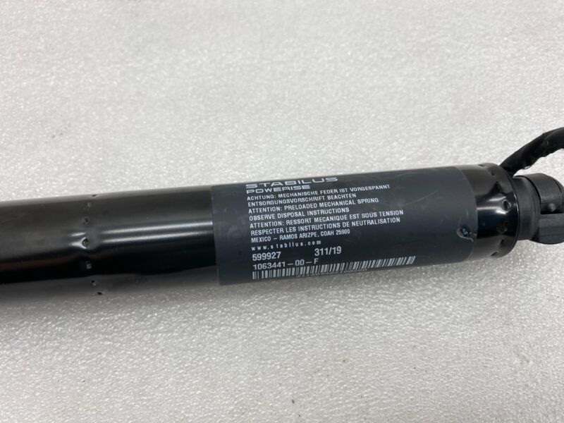 106344100F ⭕16-23 Model X Rear Left/Right Secondary Falcon Door Lift Gas Strut 1063441-00-F