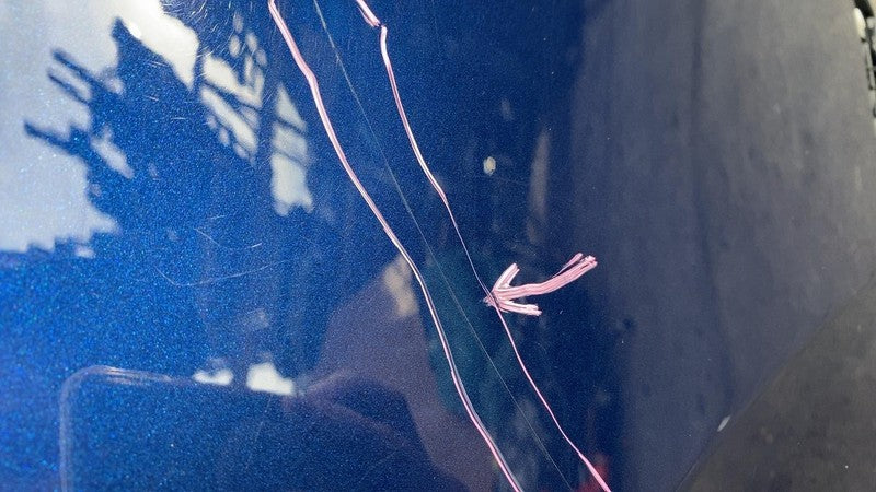 ⭕ 2020-2024 Tesla Model Y Rear Left Quarter Panel Structural Cutout LH Blue PPSB