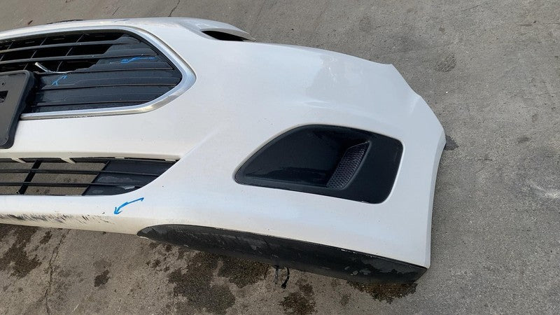 2017 Ford C-Max Front Bumper Cover Shell Panel w/ Grille & Emblem Whit