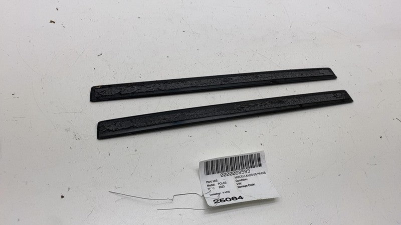31699070 ⭕ 2021-2023 Polestar 2 Front Left & Right Door Sill Scuff Plate Trim 31699070