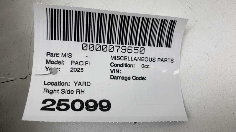 5SC26DX9AK ⭕ 17-25 Chrysler Pacifica Rear Right Trunk Quarter Trim Cover Panel 5SC26DX9AK
