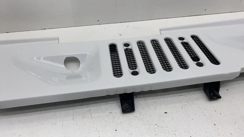 ⭕ 07-17 Jeep Wrangler Front Windshield Wiper Cowl Panel Grille White 5
