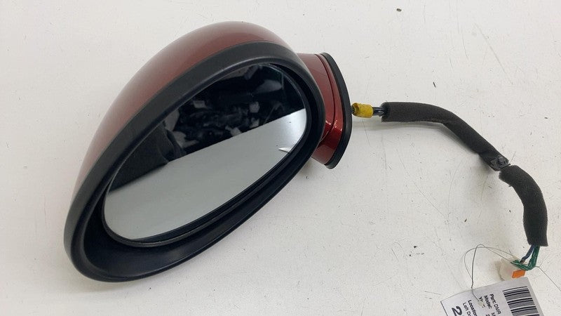 ⭕2006-2015 Mazda MX-5 Miata Front Driver Side Door Rear View Mirror Left Red 41G