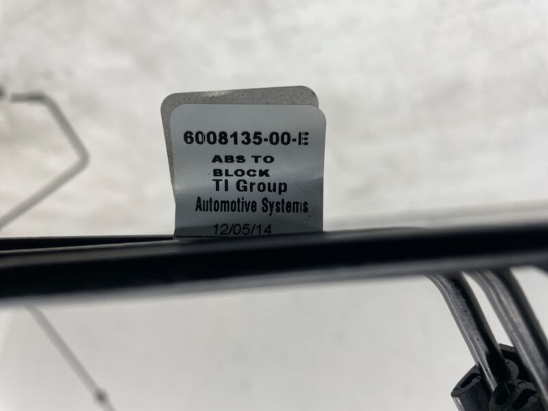 600813500E 12-15 Model S Anti-Lock Brake System—Junction Block & Wheels 4-Tube 6008135-00-E