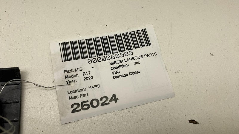 PT00001399 ⭕ 22-24 Rivian R1T Rear Driver Side Door Sill Scuff Plate Cover Left PT00001399