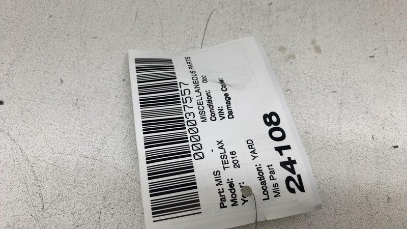 103598200D ⭕ 2016-2020 Tesla Model X Passenger C-Pillar Mid Trim Panel Right 1035982-00-D