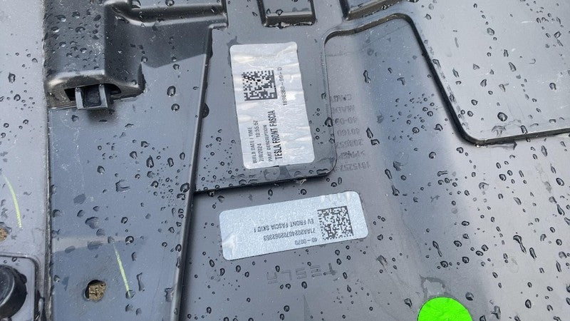 2024 2025 Tesla Cybertruck Front Bumper Cover w/ Grille & Lower Shield