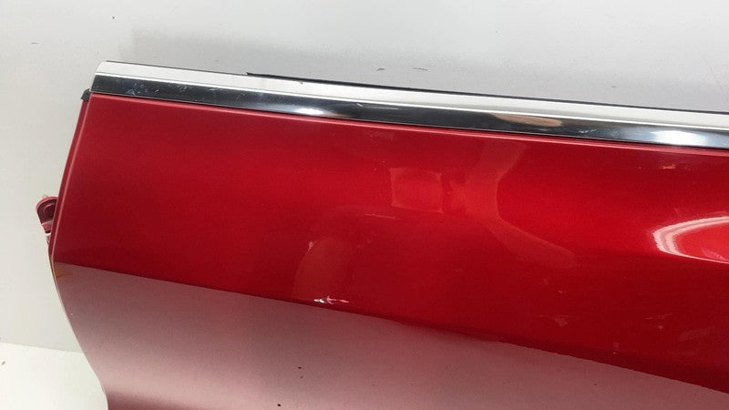 ⭕ 2017-2020 Tesla Model 3 M3 Rear Driver Side Door Shell Panel Left LH Red PPMR