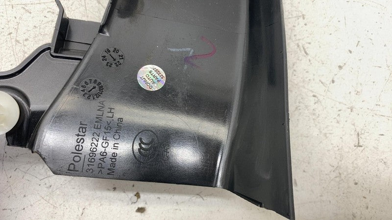 31696222 ⭕ 21-23 Polestar 2 Rear Driver Side Door Window Frame Trim Cover Left 31696222