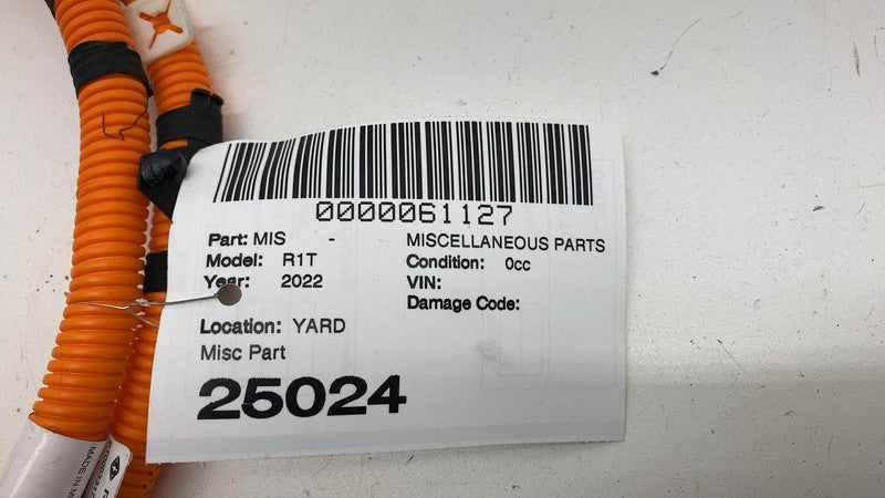 PT00033173G ⭕ 2022 Rivian R1T Front High Voltage Converter Wiring Harness Cable PT00033173-G