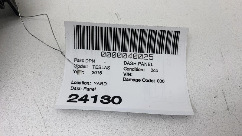 1004397-10-O ⭕ 12-15 Tesla Model S Dashboard Instrument Panel Dash Top Pad Cover 1004397-10-O