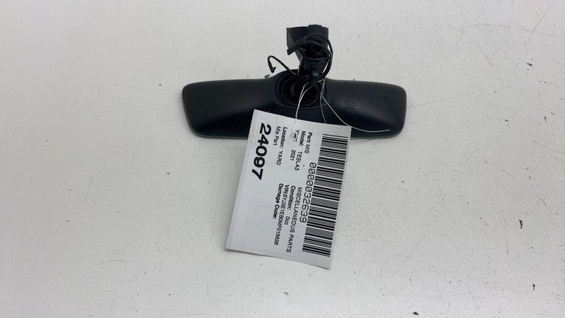 111990400C ⭕ 2017-2023 Tesla Model 3 Windshield Interior Rear View Mirror 1119904-00-C OEM