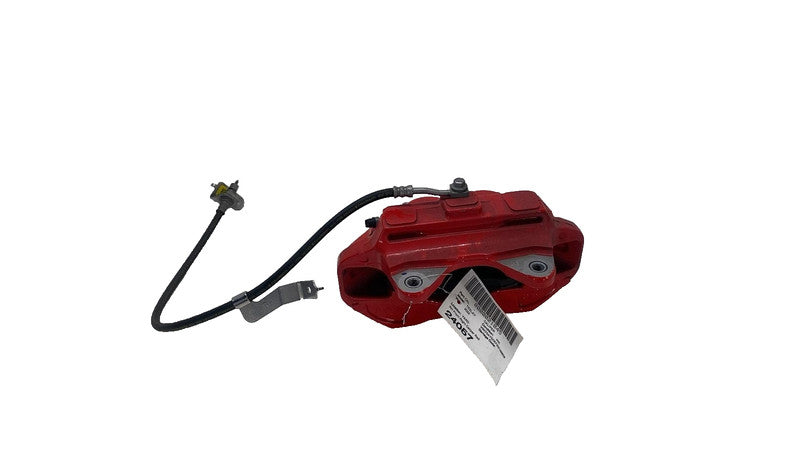⭕2020-2024 Tesla Model Y Front Right Caliper Red w/ Brake Hose Line 11