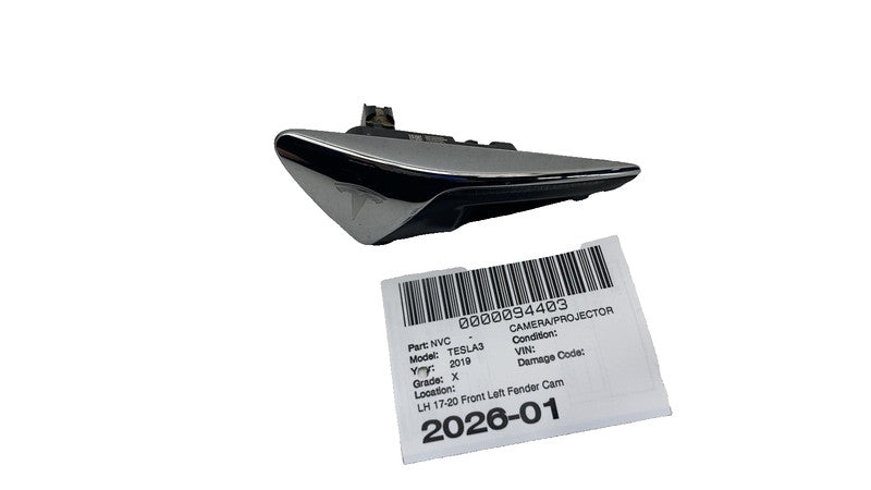 ⭕ 17-20 Model S MS Front Left Fender Camera Turn Signal Side Marker 11