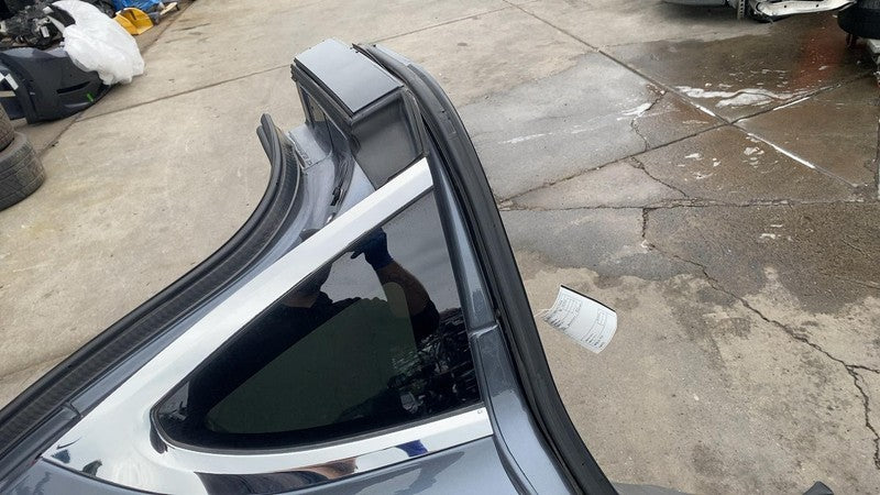 ⭕ 2016-2020 Tesla Model X Rear Passenger Side Quarter Panel Cutout Right RH Gray