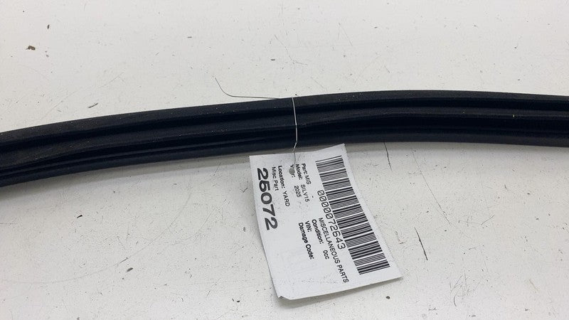 ⭕19-25 Chevrolet Silverado 1500 Rear Left Side Door Window Inner Seal