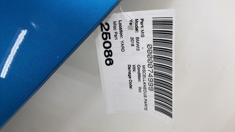 ⭕ 2014-2021 BMW i3 Front Driver Side Door Shell Panel Left LH Assembly Blue C01