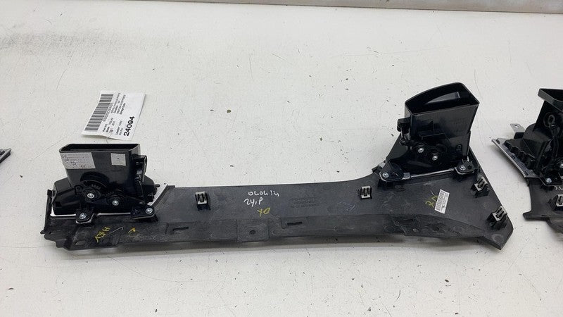 ⭕ 12-15 Model S Dash A/C Air Vent Outlet Dashboard Trim Panel SET 1004