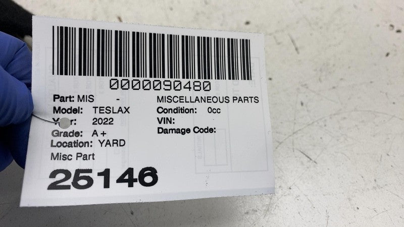 ⭕ 2021-2025 Tesla Model X MX Rear Left Trunk Crush Can Bracket Trim 16