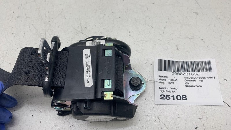 ⭕ 17-23 Tesla Model 3 Rear Left = Right 2nd Row Seat Belt Retractor 10