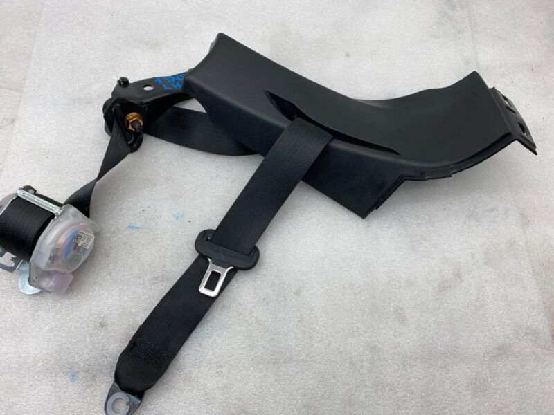 1023136 00 C ⭕ 12-15 Model S MS Rear Left C-Pillar Middle Trim Panel + Seat Belt 1023136-00-C