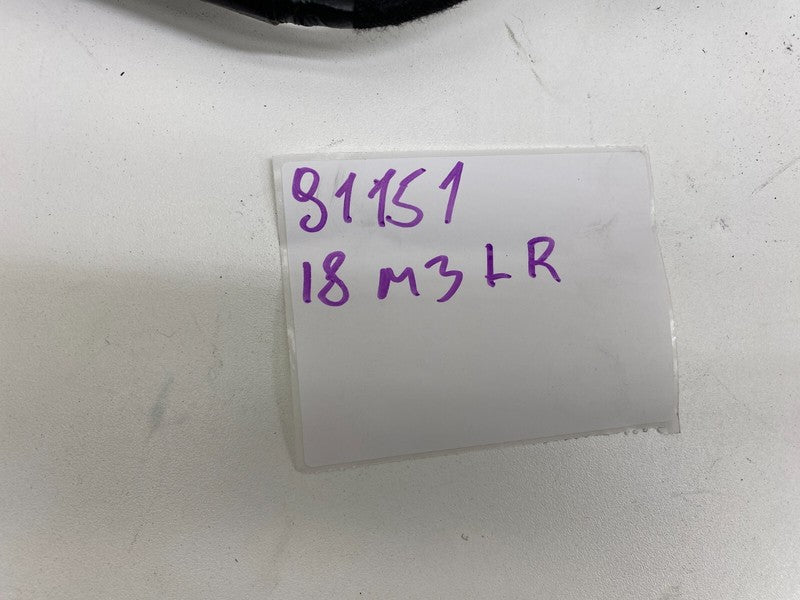 206796500A ⭕17-19 Model 3 Rear Driver Side Door Wiring Harness Cable Wire Left 2067965-00-A