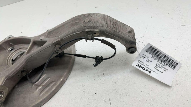 104431100E ⭕ 2017-2023 Tesla Model 3 Front Left Spindle Knuckle w/ Dust Shield 1044311-00-E