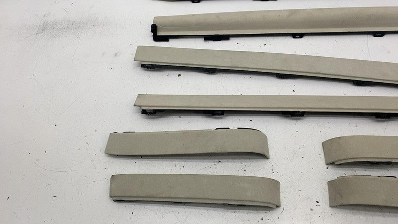 ⭕ 2016-2020 Tesla Model X Left & Right Falcon Door Trim & Mid Gaphider