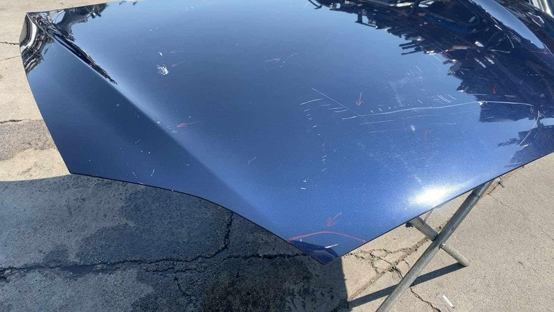 ⭕2012-2015 Tesla Model S MS Front Bonnet Hood Shell Panel Assembly OEM Blue PMMB