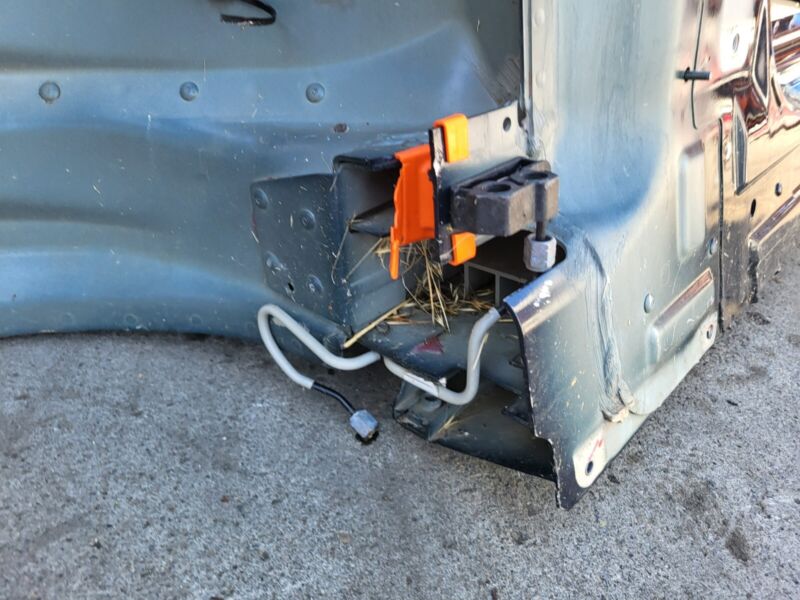 102258801F ⭕ 12-15 Tesla Model S Front Left Body Quarter Panel Fender Apron Frame Cut Out