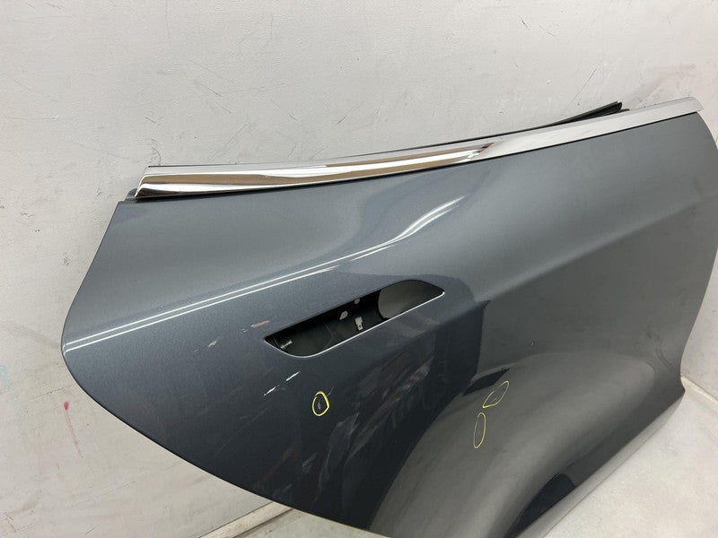 2012-2015 Tesla Model S Rear Passenger Side Door Shell Panel Right Gray - PMTG