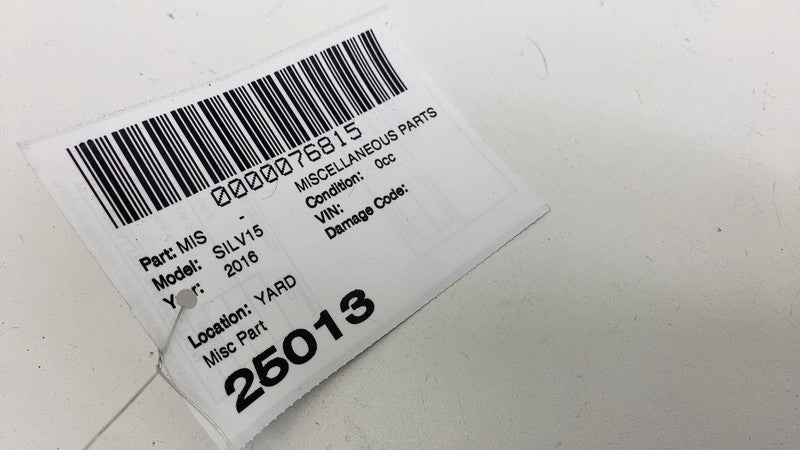 23236370 ⭕ 16-19 Chevrolet Silverado 1500 Front Upper Grille Insert Trim Panel 23236370