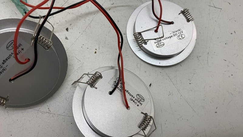 ⭕ 2017 Dodge RAM ProMaster 2500 Dome Roof Interior Ceiling Light LED Lamp 12V x5