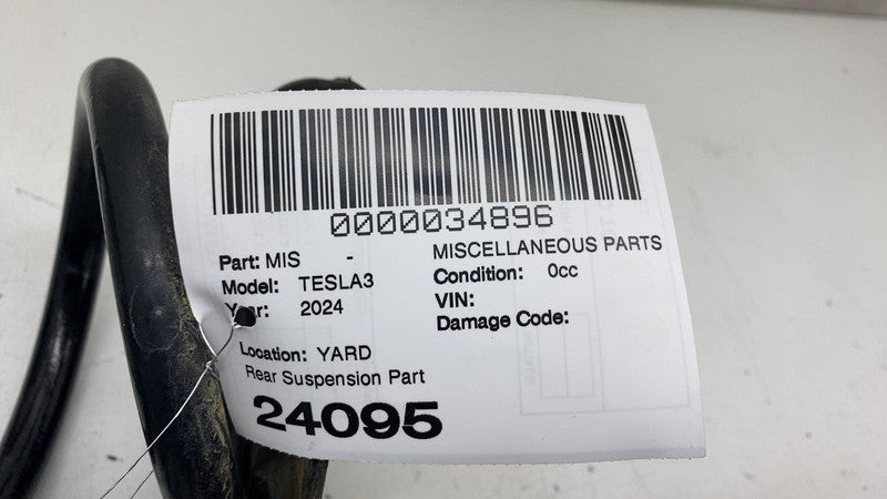 134447100B ⭕ 24-25 Tesla Model 3 Rear Left & Right Suspension Coil Spring RWD 1344471-00-B