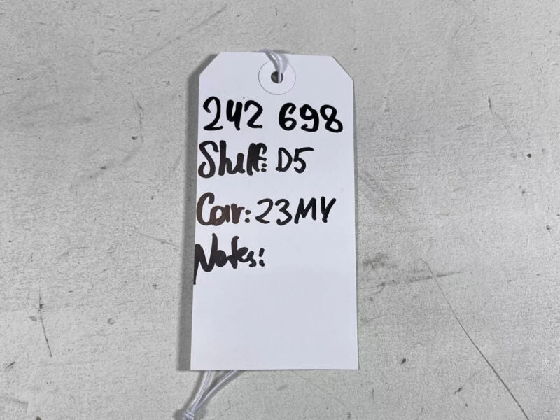 162219301D ⭕ 20-23 Model Y MY Rear Left Lining C-Pillar Lower Trim Cover Panel 1622193-01-D