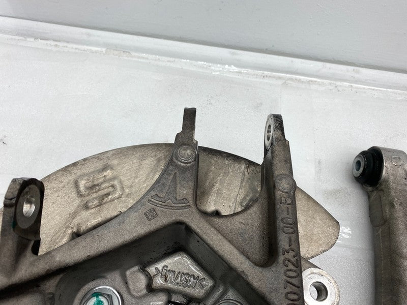 ⭕ 12-15 Tesla Model S Rear Left Spindle Knuckle Wheel Hub + Control Ar