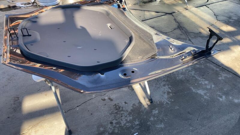 2012-2015 Tesla Model S MS Front Bonnet Hood Shell Panel Assembly OEM Brown PMAB